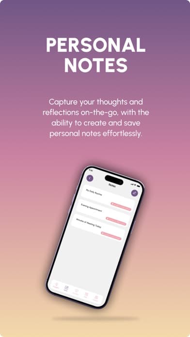 Mind Nourishment app screenshot