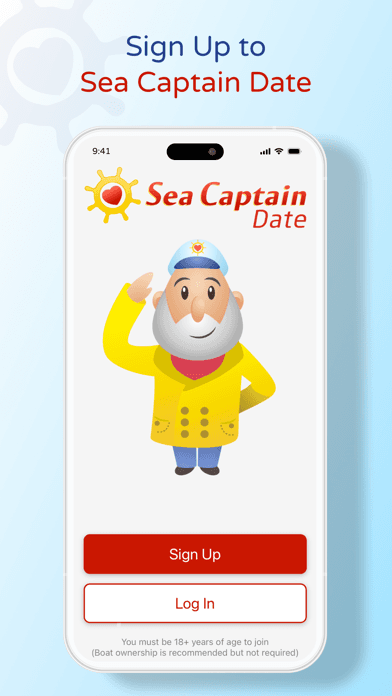 Sea Captain Date app screenshot